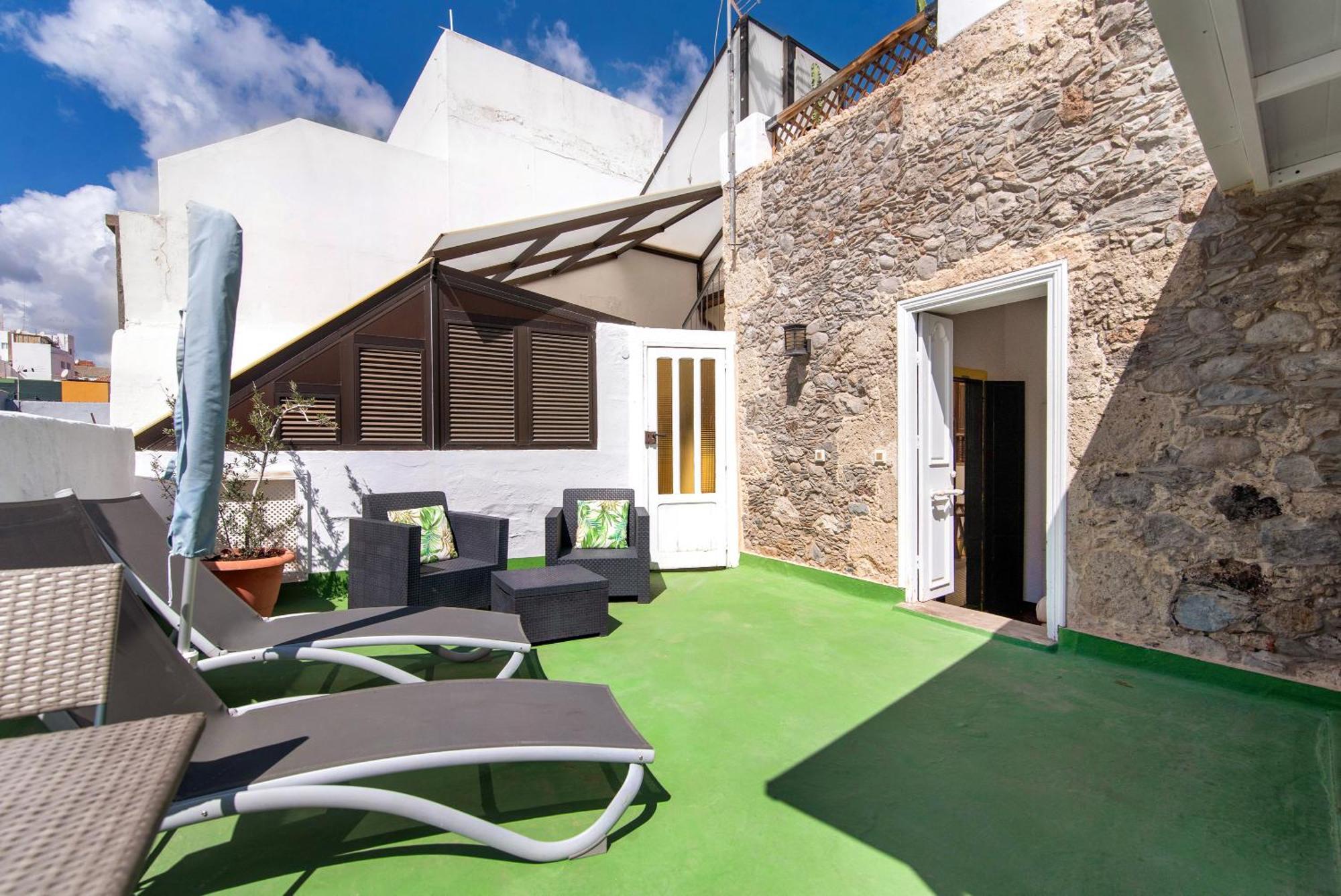 Apto Azahara - Casa San Marcial Las Palmas de Gran Canaria Bagian luar foto